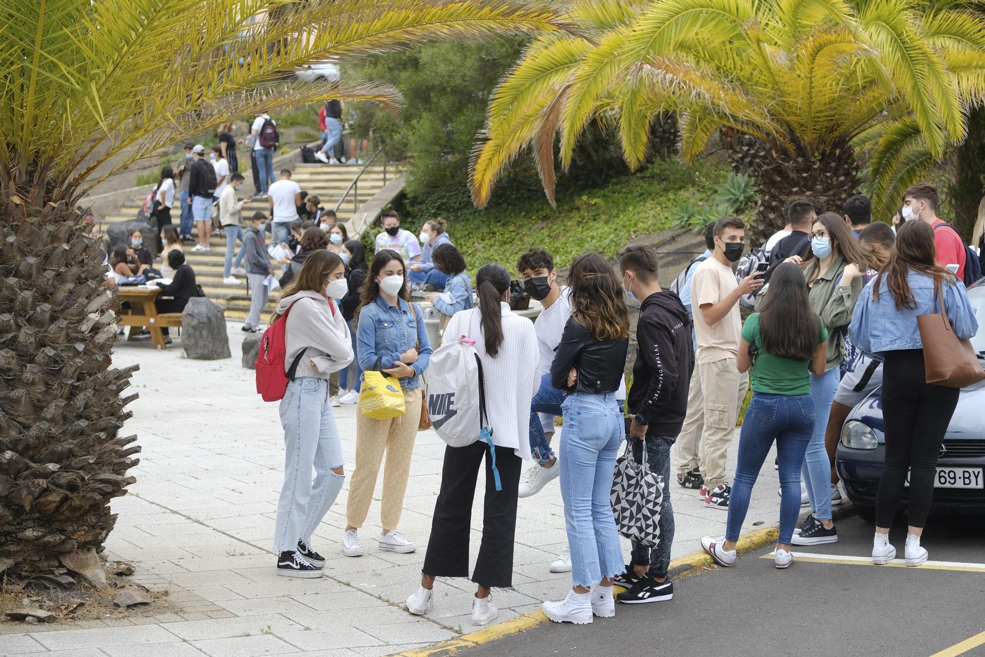 Prueba extraordinaria de la EBAU en Gran Canaria (07/07/2021)