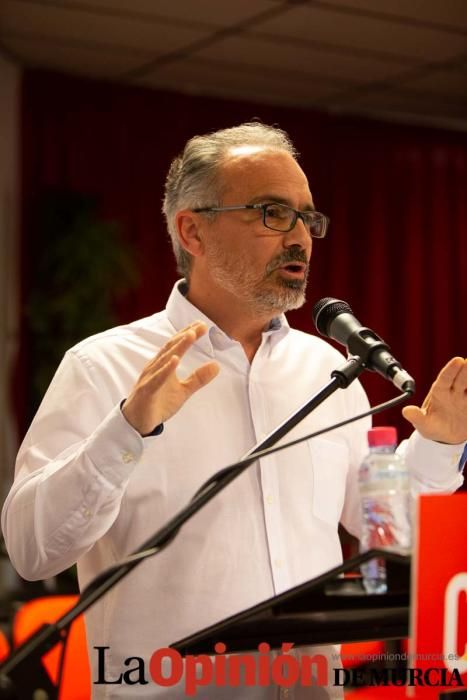 Presentación candidatura PSOE en Caravaca