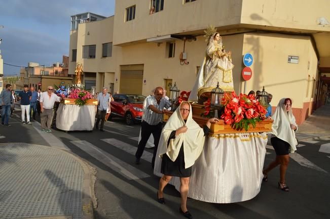 Clausura de las fiestas del Caracol en Telde