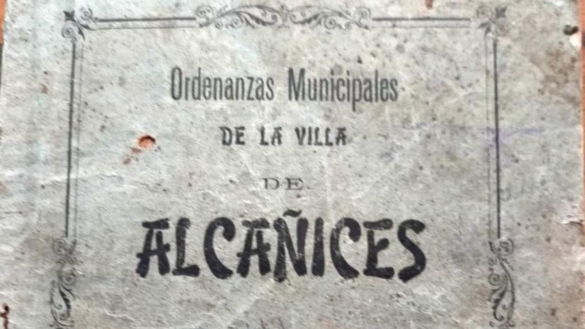 Las leyes en Alcañices hace 115 años