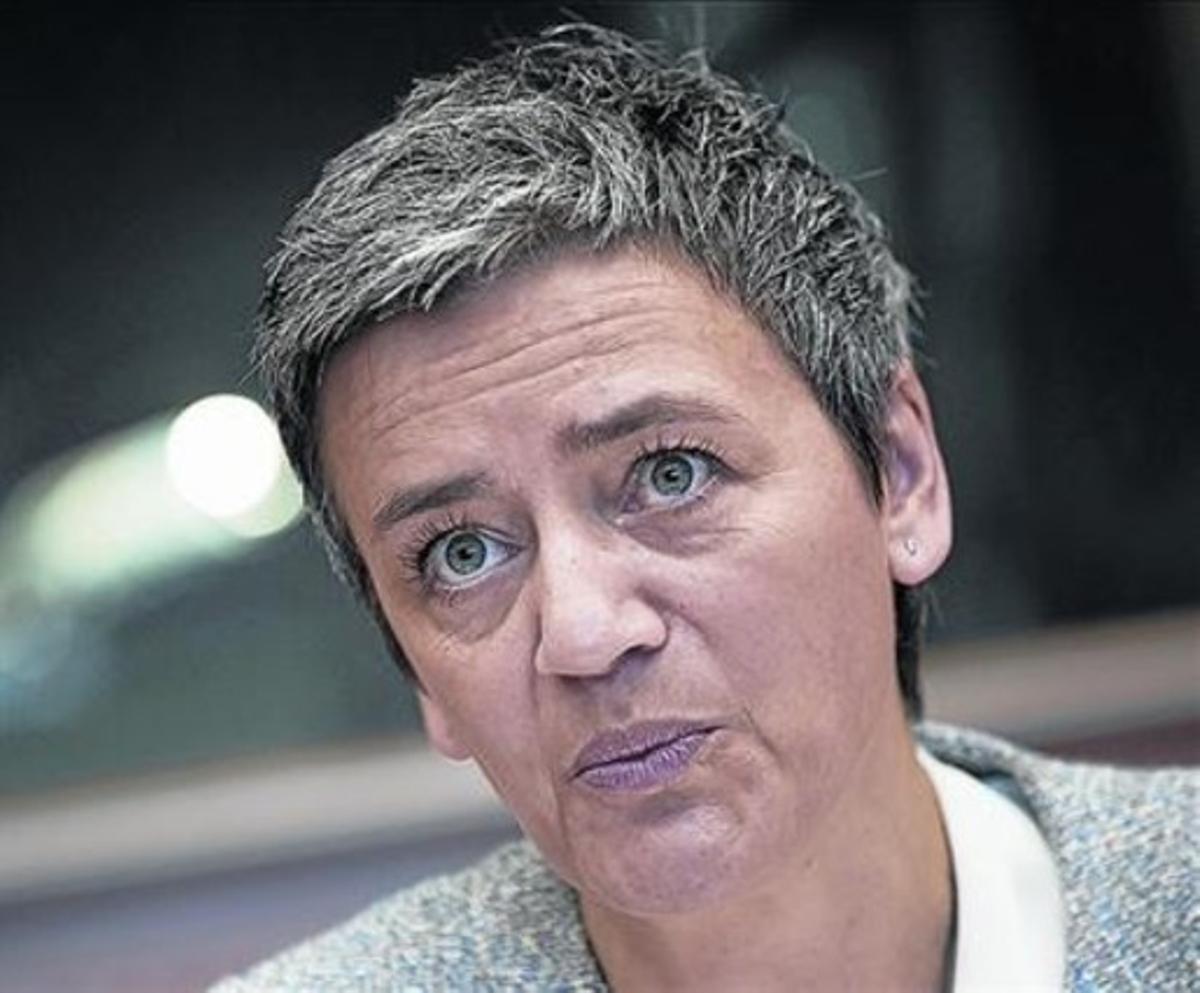 La comisaria responsable de Competencia, Margrethe Vestager.