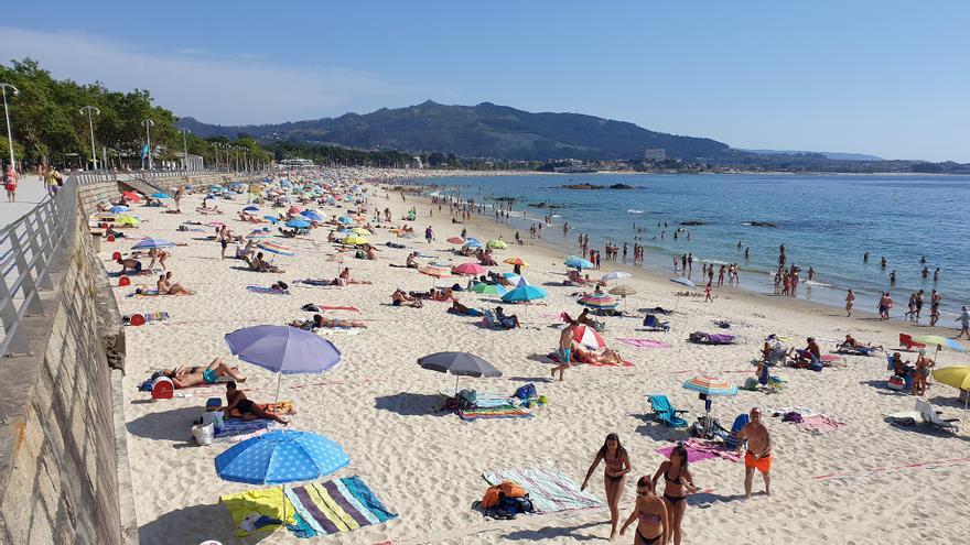 Playas con banderas azules en Vigo