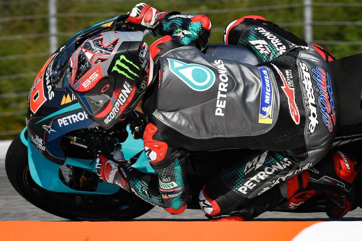 Quartararo en acción