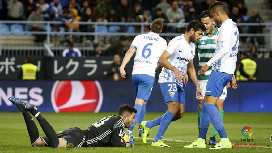 El Málaga perdió contra el Real Betis de manera inesperada