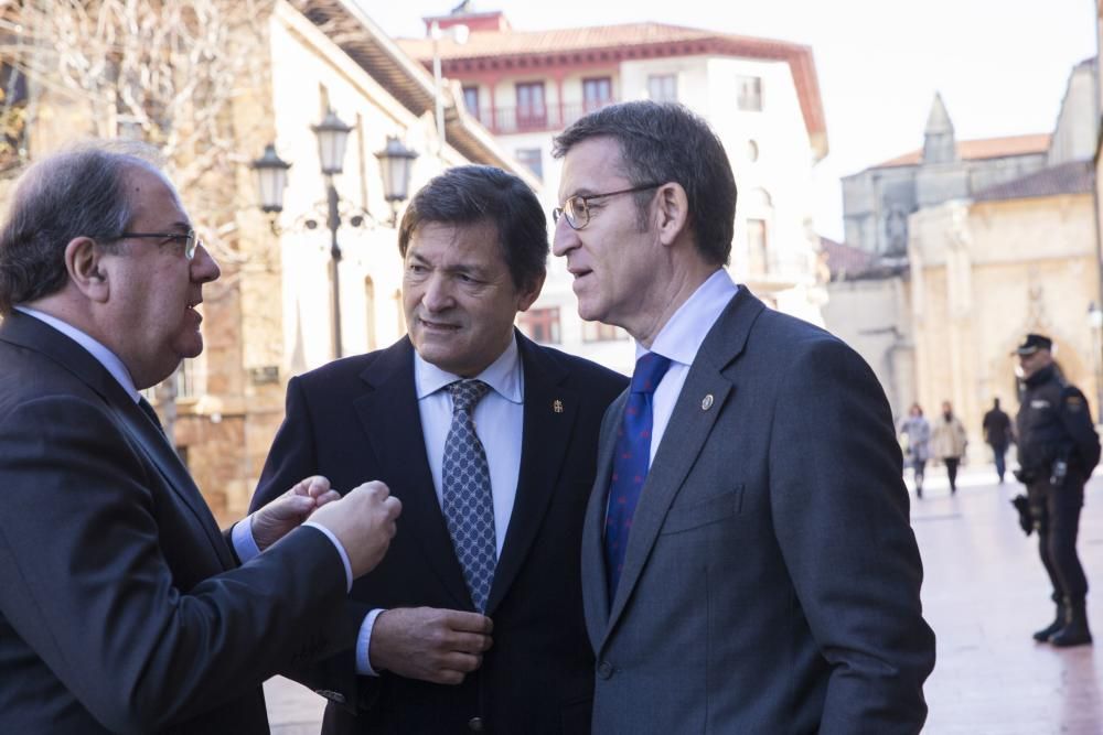 Reunión de presidentes en Oviedo
