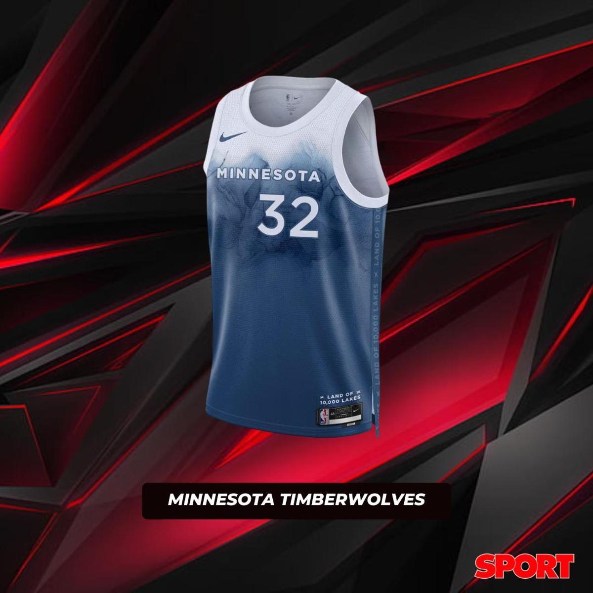 ¡Las nuevas camisetas para la nueva temporada de la NBA!