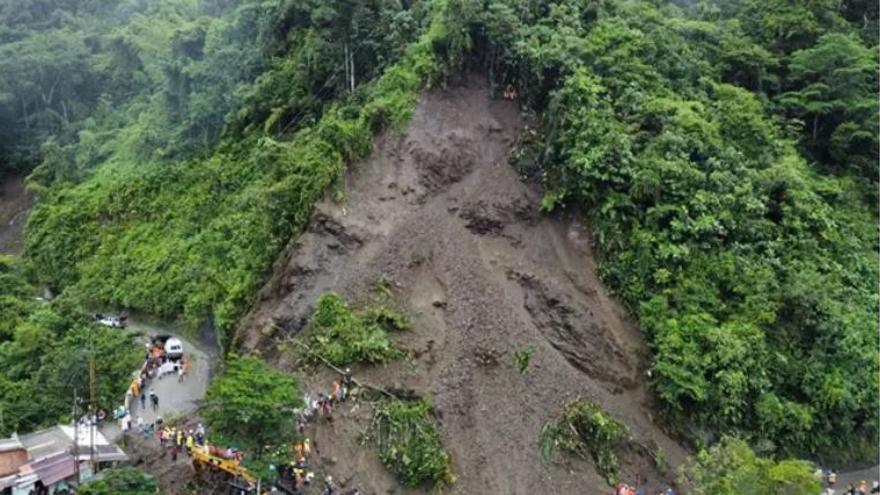 Un corrimiento de tierra deja al menos 2 muertos y 7 desaparecidos en China