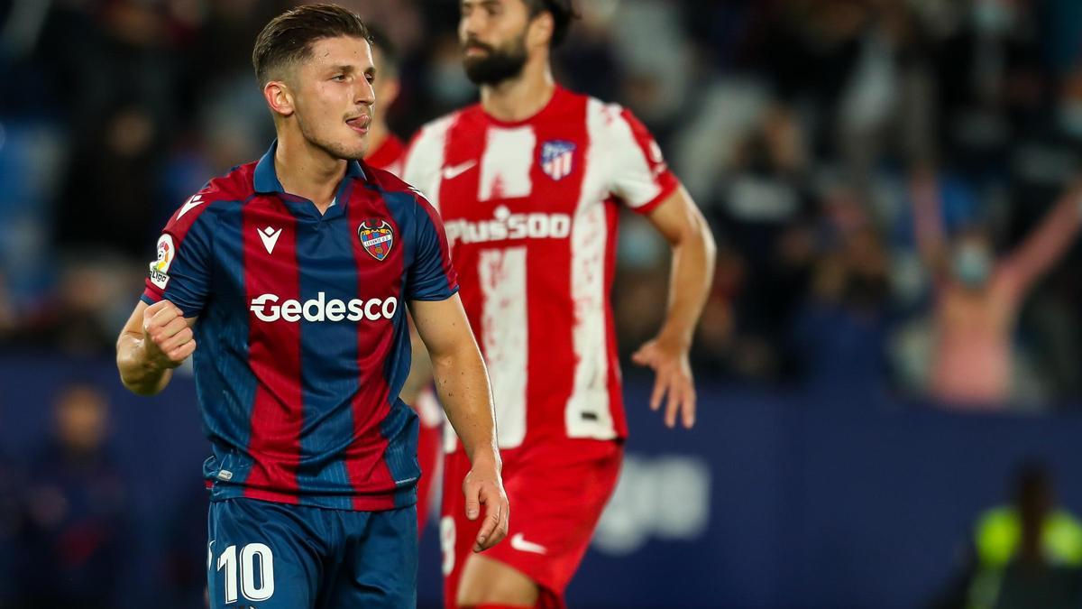 Levante - Atlético de Madrid, en imágenes