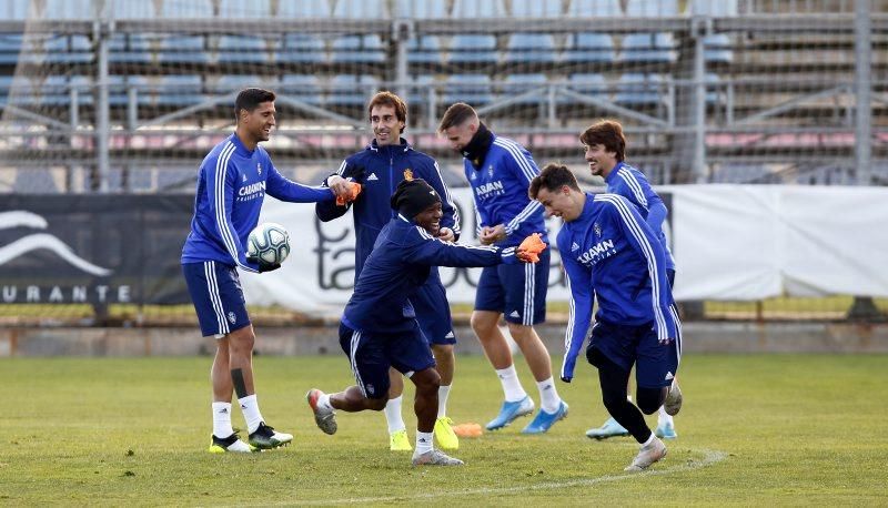 Entrenamiento del 15 de noviembre del Real Zaragoza