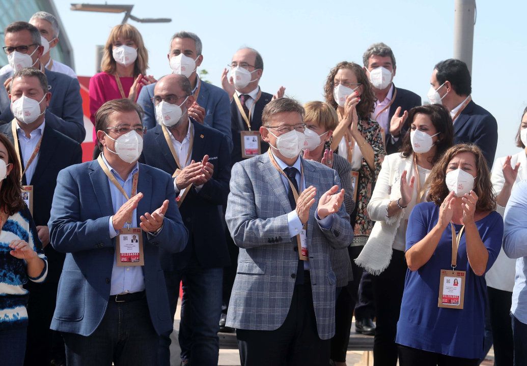 Las imágenes del 40º Congreso Federal del PSOE que se celebra en València