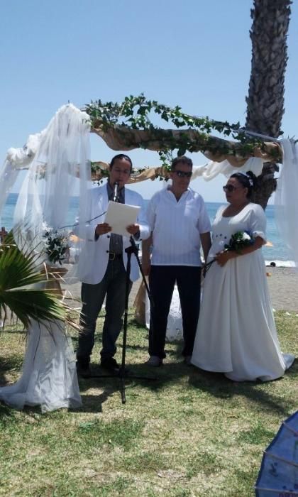 Una boda, a dos ruedas