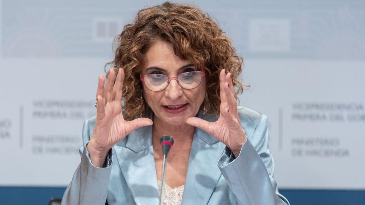 María Jesús Montero.