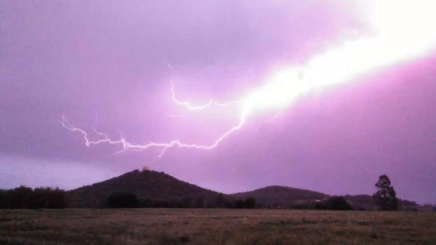 La tempesta viscuda ahir a Maçanet de la Selva