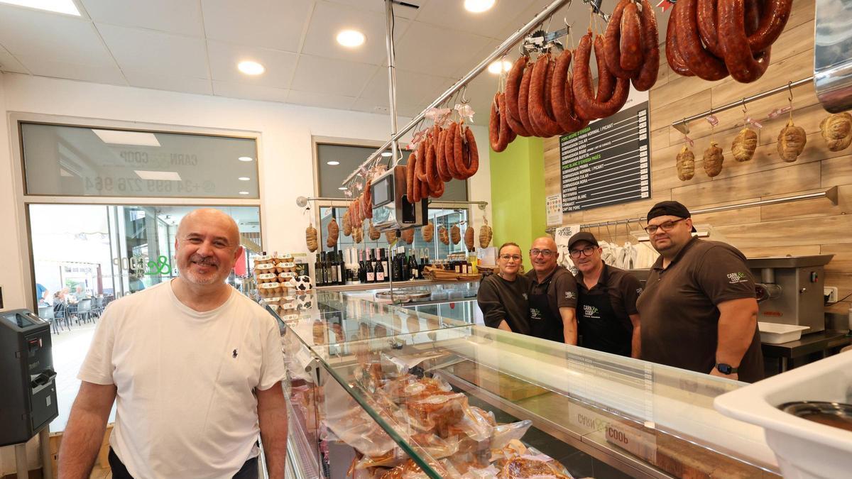 El presidente de la Cooperativa Ramadera Eivissenca, Vicent Bernat