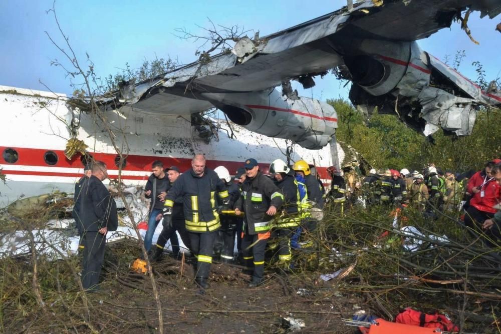 Accidente aéreo en Ucrania de un avión procedente