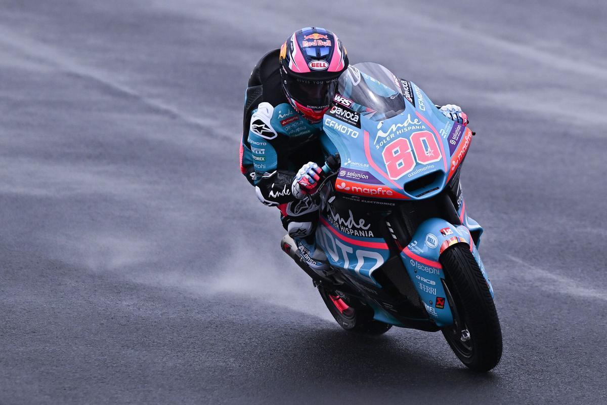 David Alonso, durante una sesión