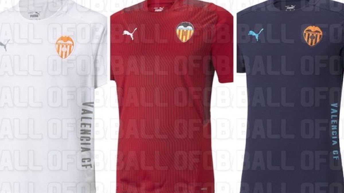 Así serán las camisetas de entrenamiento del VCF 21/22