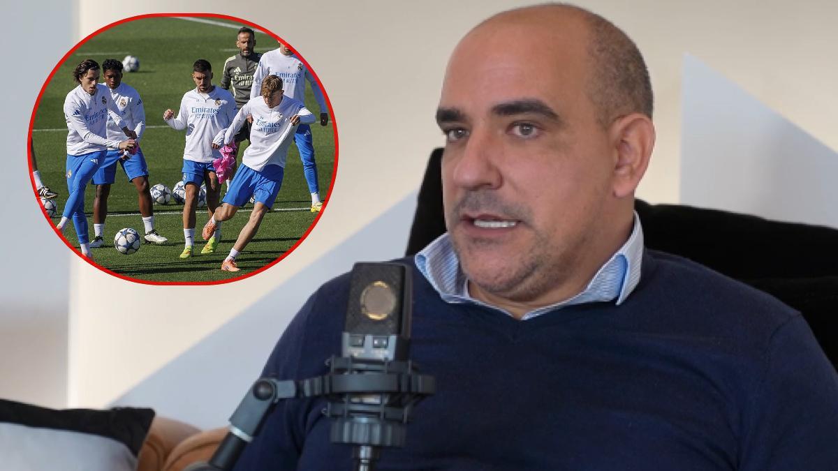 relación creador baliza v16 con padre jugador Real Madrid