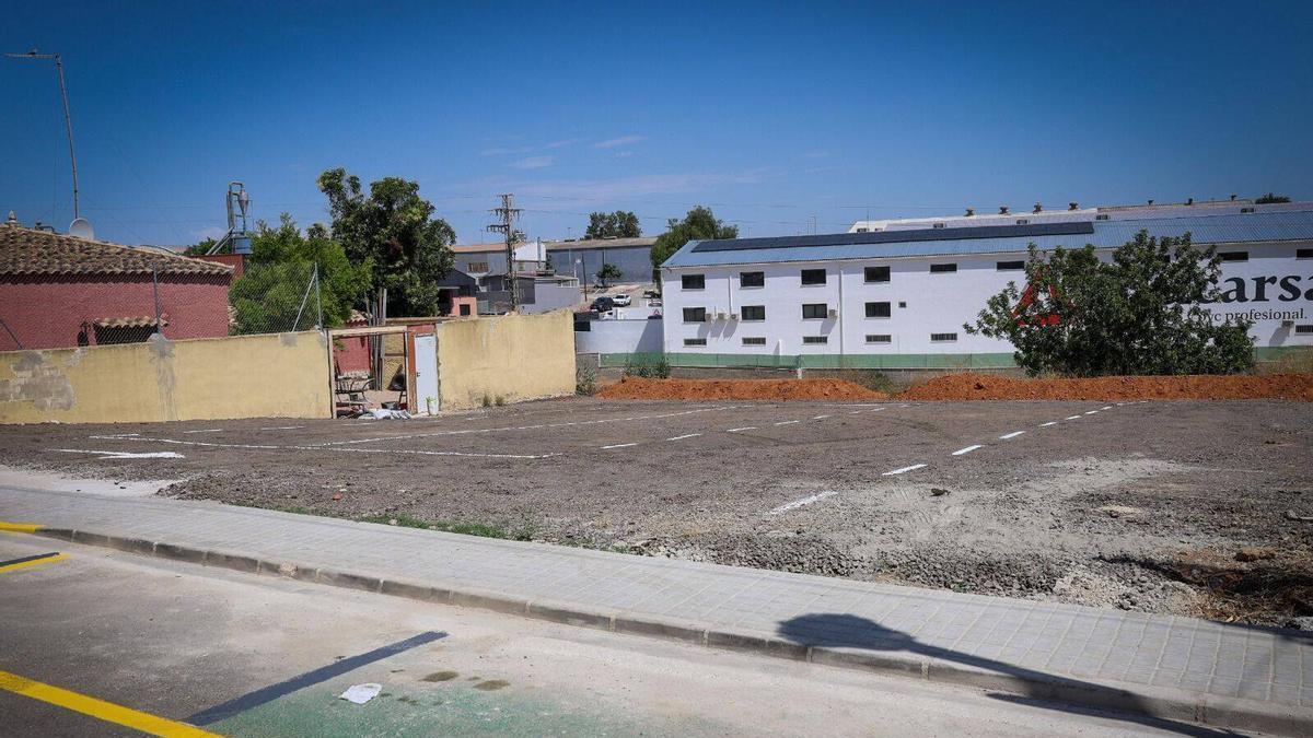 Nuevo aparcamiento de Torrent en la calle San Luis Bertrán