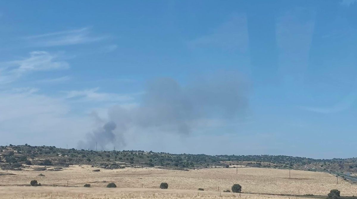 Imagen del incendio