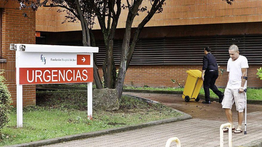 Indicador del acceso de Urgencias del Hospital de Jove.