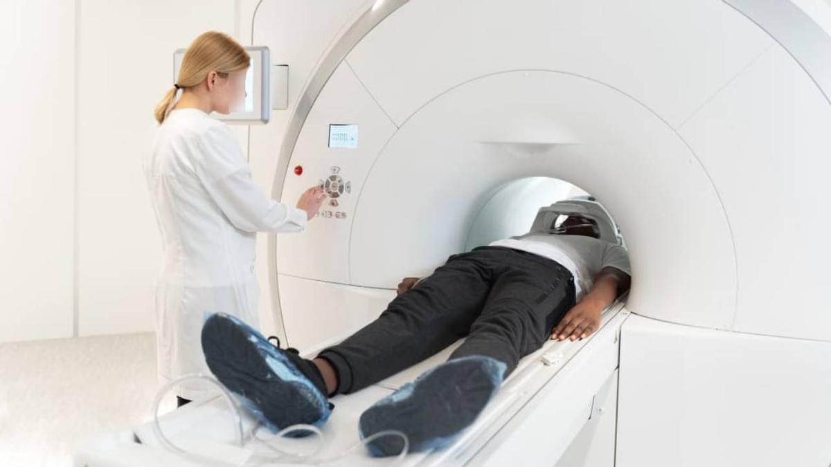 Imagen de archivo de una prueba de AngioTac