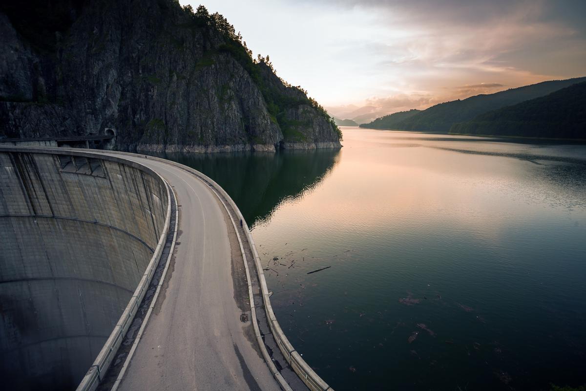 Embalse de Lanuza.
