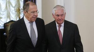 Lavrov i Tillerson van expressar el seu desig d’aclarir les seves respectives posicions en assumptes clau com el conflicte sirià.