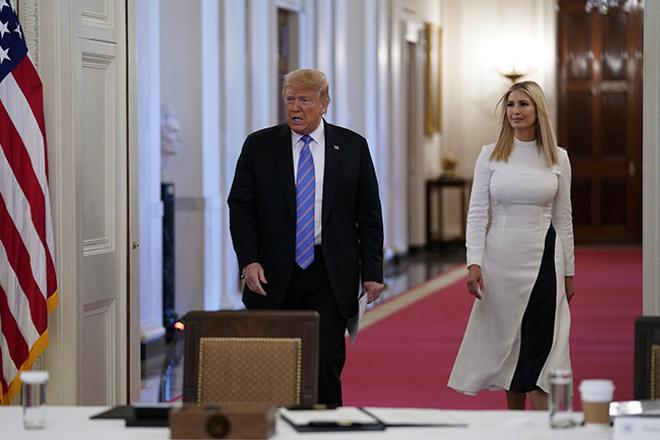 Ivanka Trump, en blanco y negro