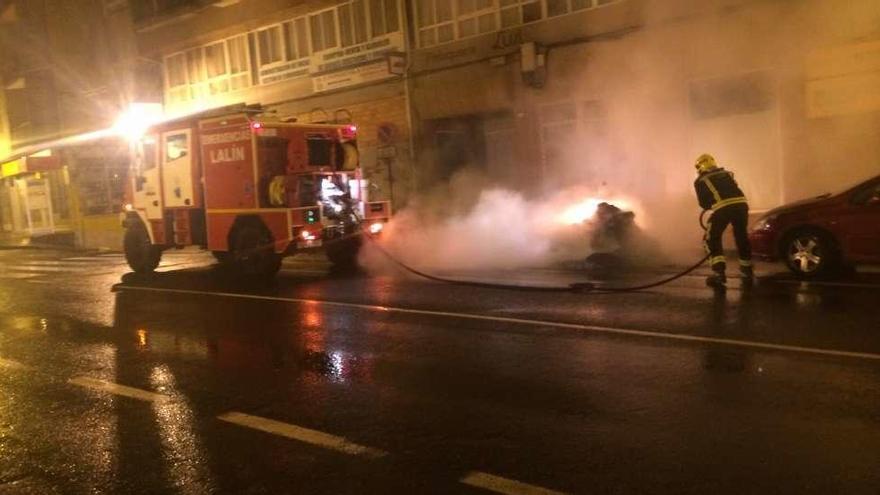 Fotos: Emerxencias Lalín/Policía Local