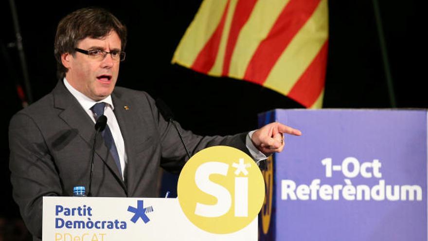 Puigdemont: ''Se están cargando sus propias leyes''