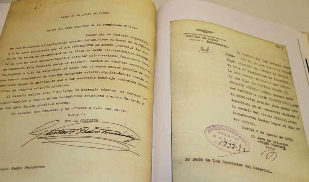 Parte del legado de Loriga vuela hacia Lalín