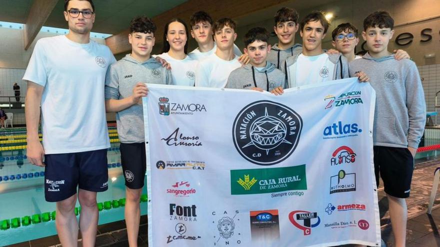 Expedición del Natación Zamora. | CEDIDA