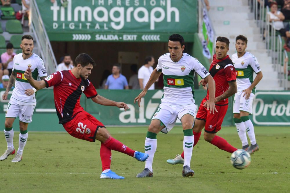 Elche y Rayo empatan en un gran partido