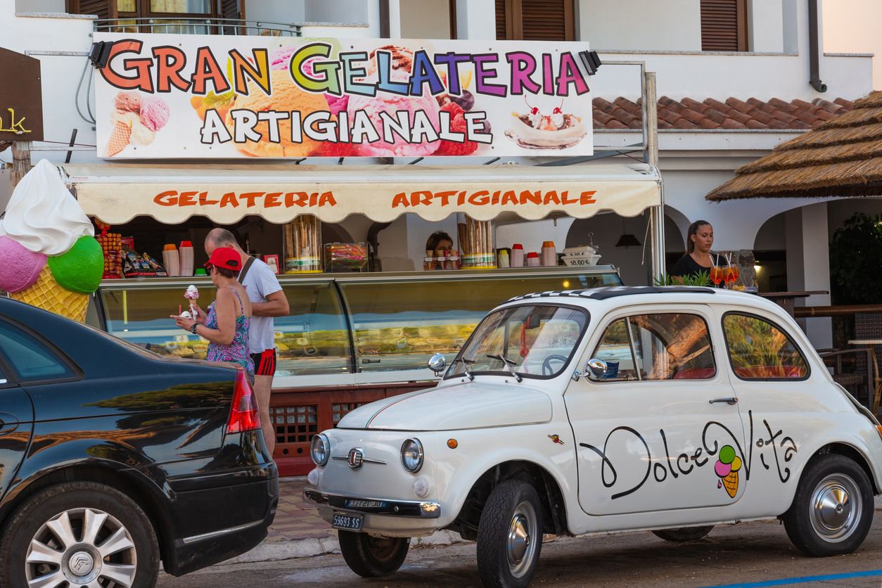 El helado como en Italia... ¡en ningún sitio!