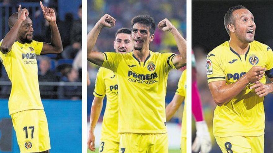 El mejor tridente de la Liga lo tiene el Villarreal