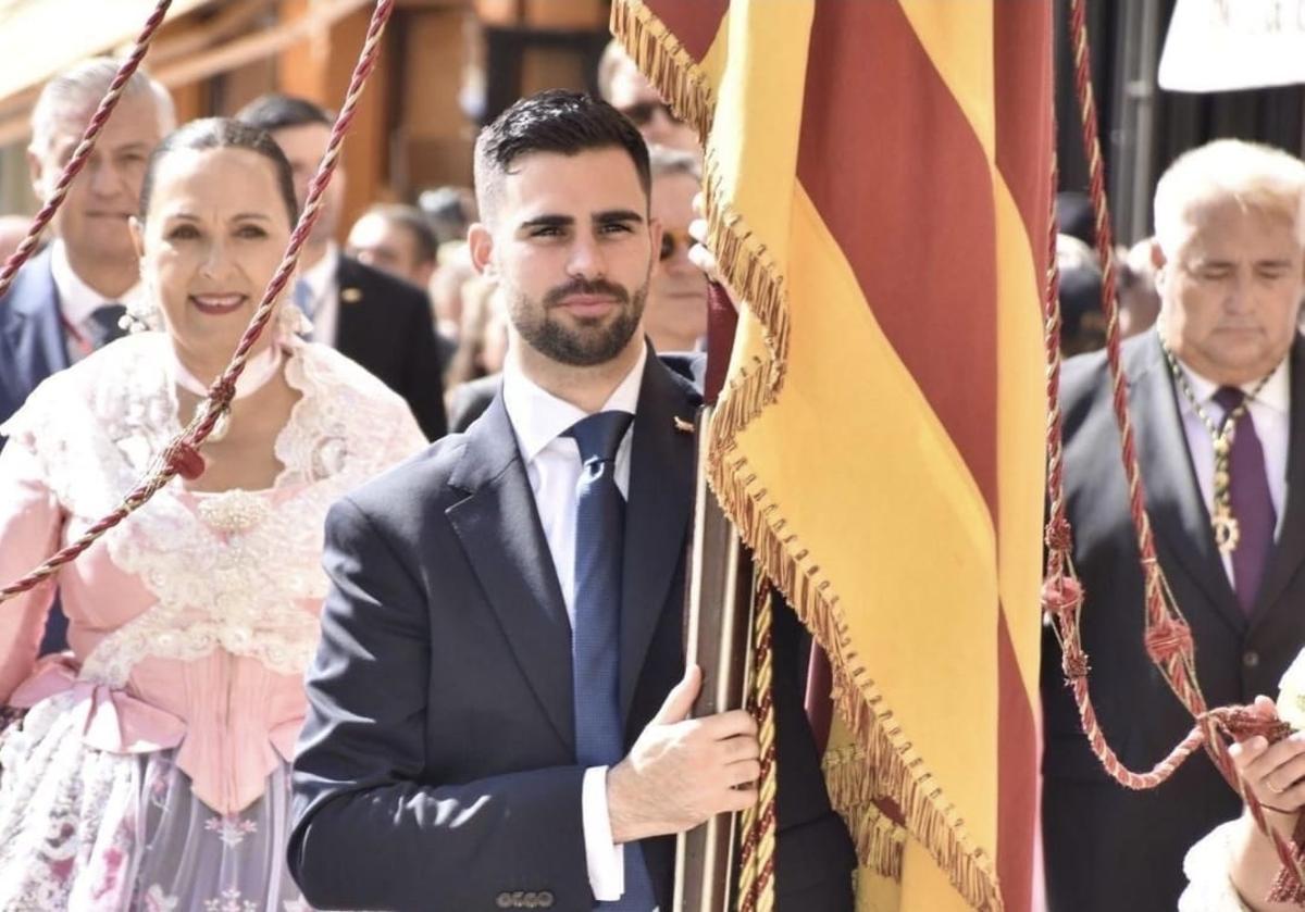 El presidente de las juventudes de Lo Rat Penat, Iván Alcañiz