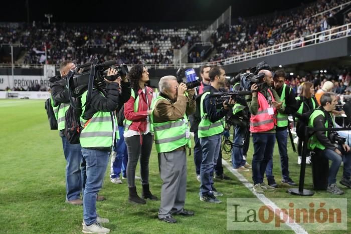 Encuentro entre el FC Cartagena y el FC Barcelona