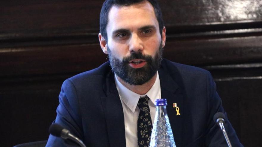 El president del Parlament, Roger Torrent.