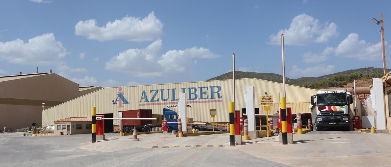 Exterior de las instalaciones de Azuliber, en l&#039;Alcora.