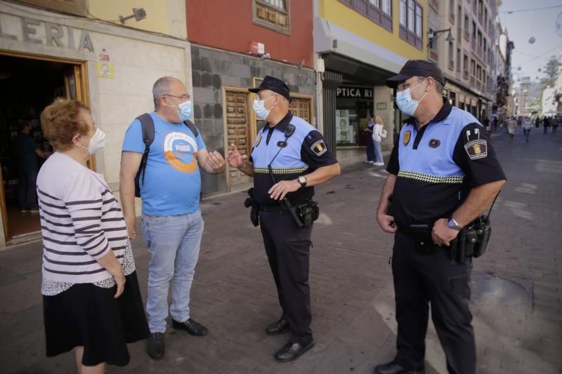 La Policía Local de La Laguna realiza controles Covid