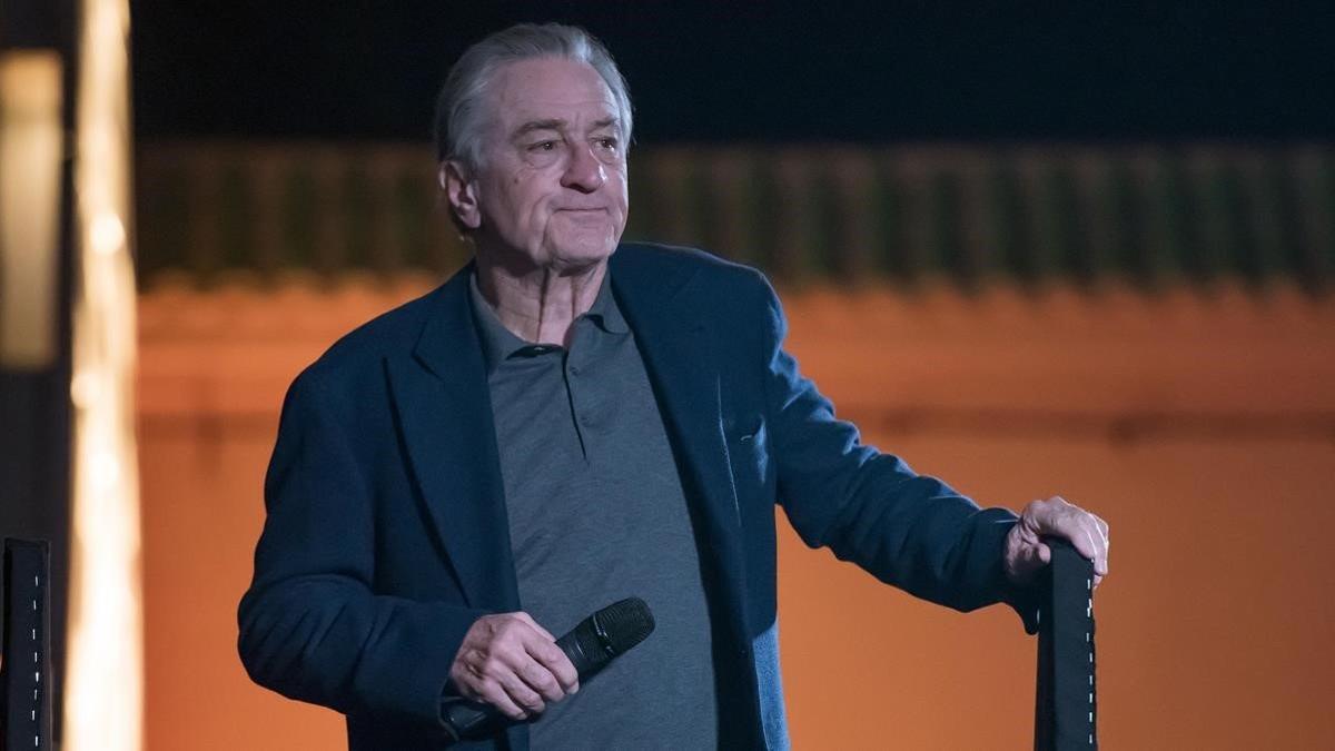 Robert De Niro, en el Festival de Marrakech, donde ha sido premiado