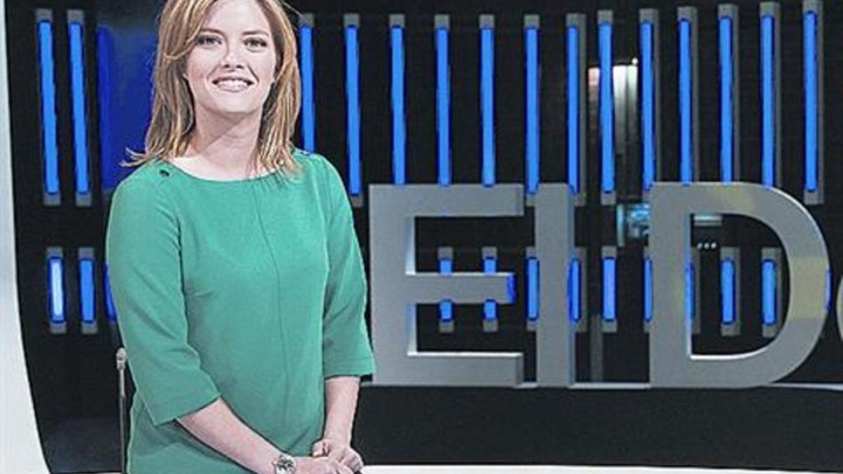 television programas Maria Casado en el época de El debate de La 1