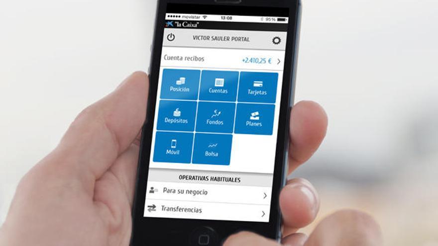 Más de 120.000 clientes de CaixaBank usan el móvil en transacciones