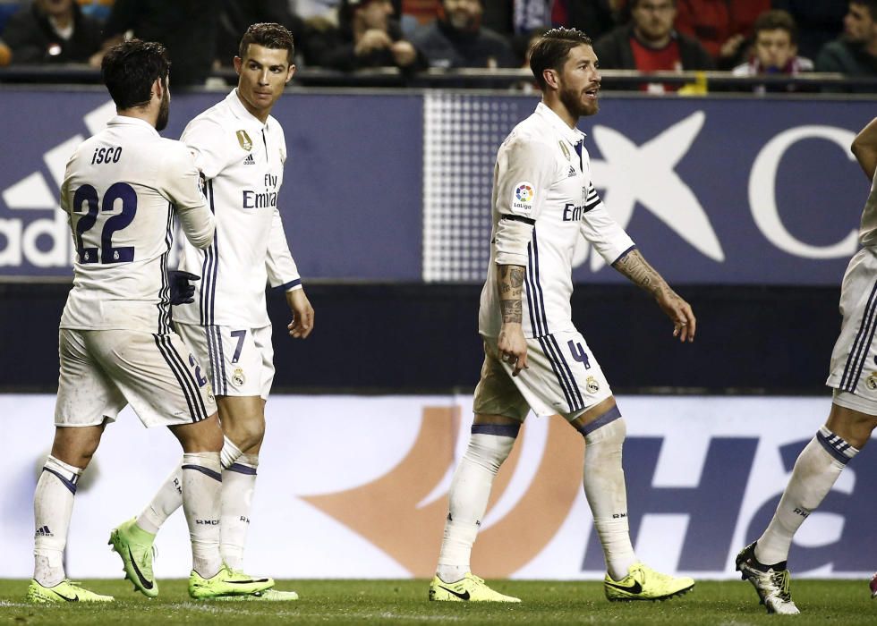 Las mejores imágenes del partido Osasuna-Real Madrid.