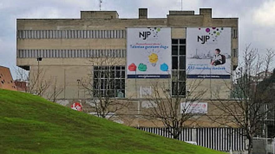 Vista del colegio Carmelo de Donostia.