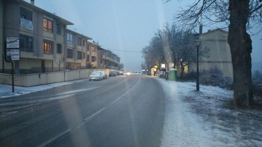 Sanabria, en blanco por la nieve