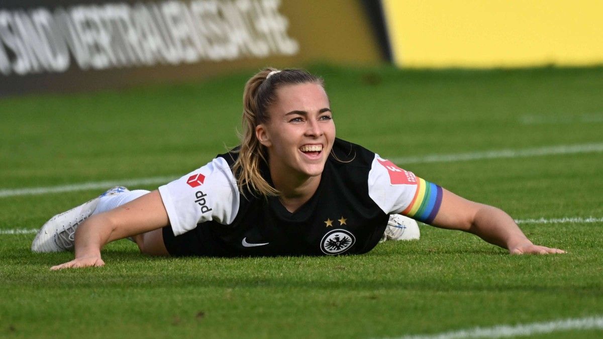 Laura Freigang, jugadora del Eintracht