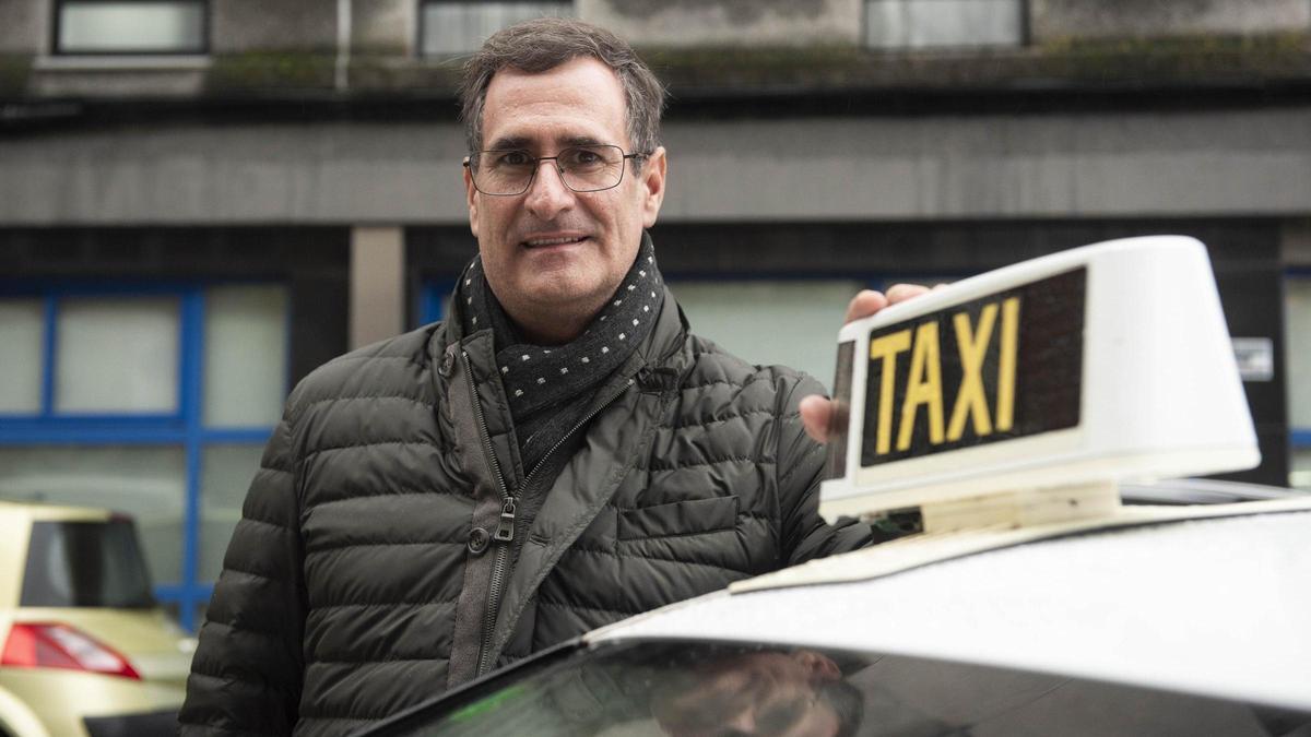 El presidente de Tele-Taxi, Ricardo Villamisar.