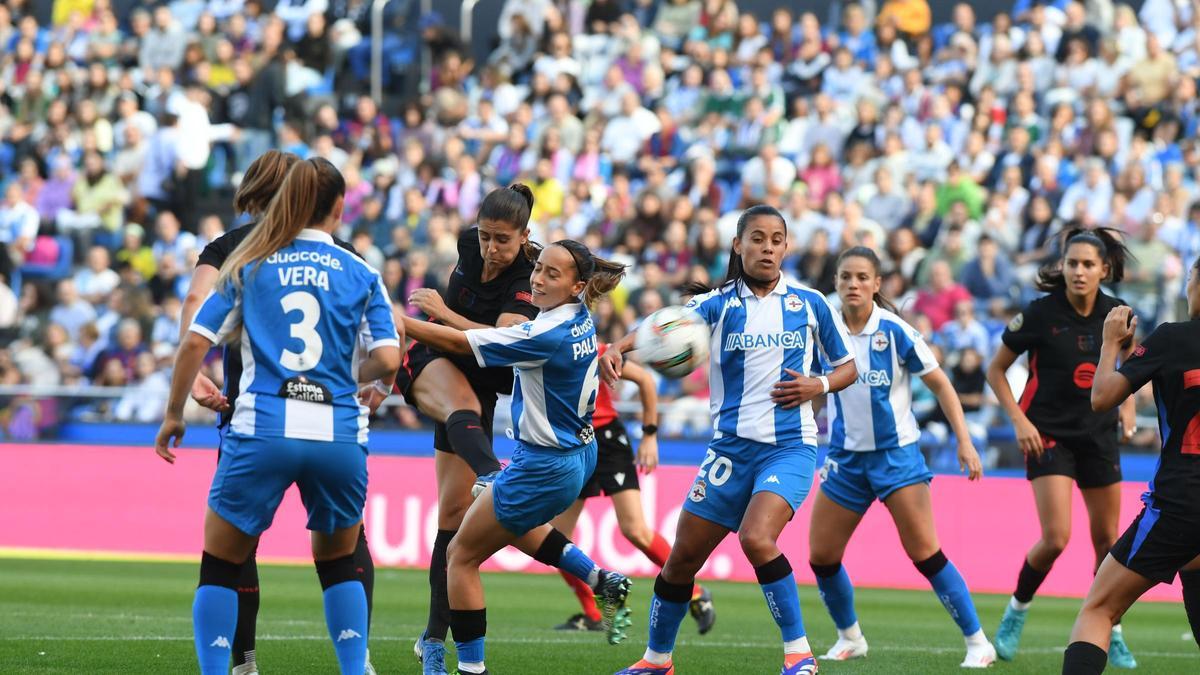 El Dépor Abanca cae con orgullo y corazón ante el FC Barcelona